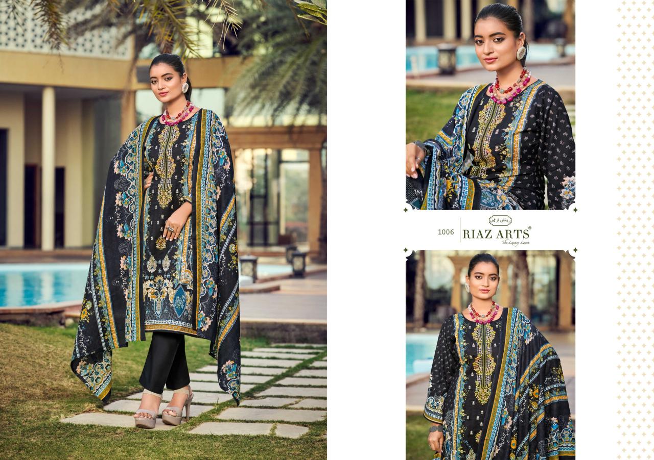 Riaz Arts Qurbat catalog wholesale dress materials krishna online