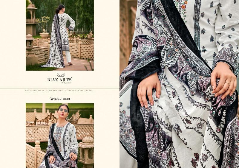 Riaz Arts The Artist Vol 5 catalog dress material wholesale market in kolkata