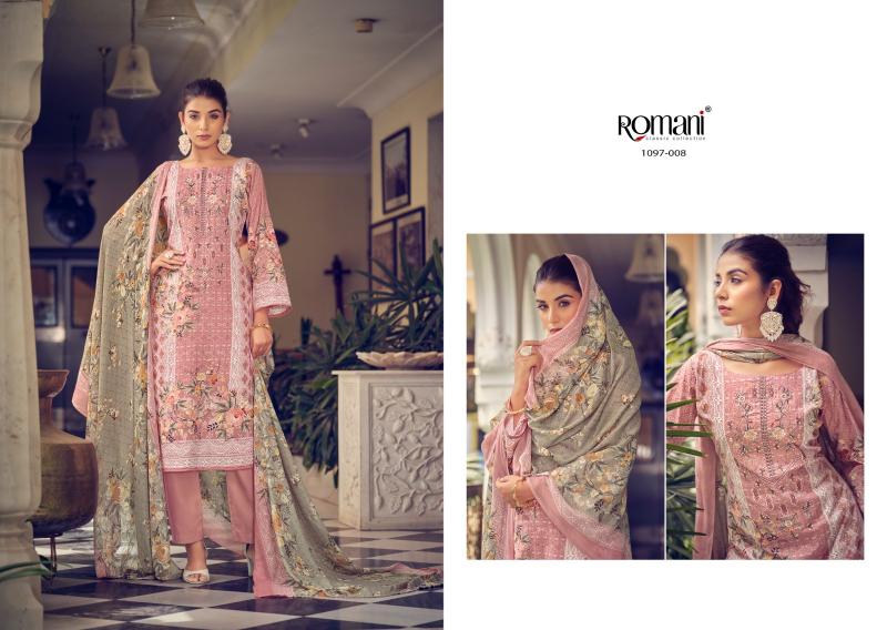 Romani Aarzu Vol 14 Catalog wholesale dress material distributors in mumbai