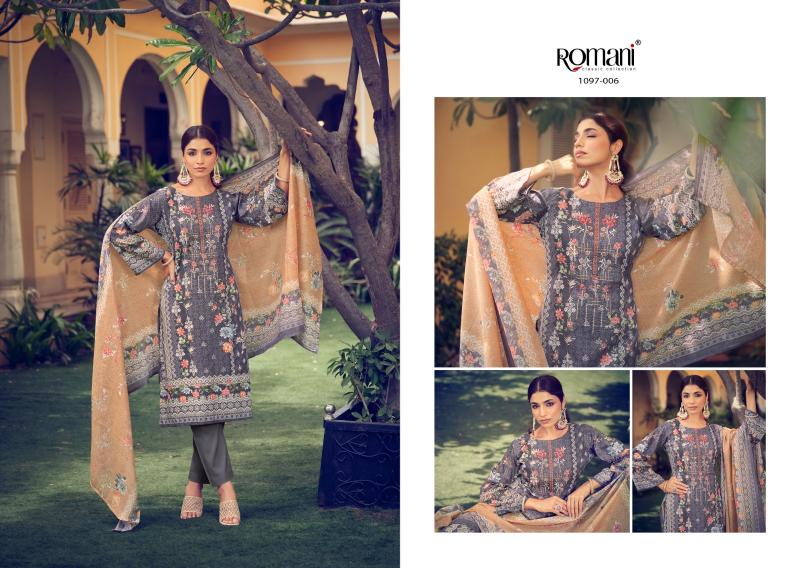 Romani Aarzu Vol 14 Catalog wholesale dress material distributors in mumbai
