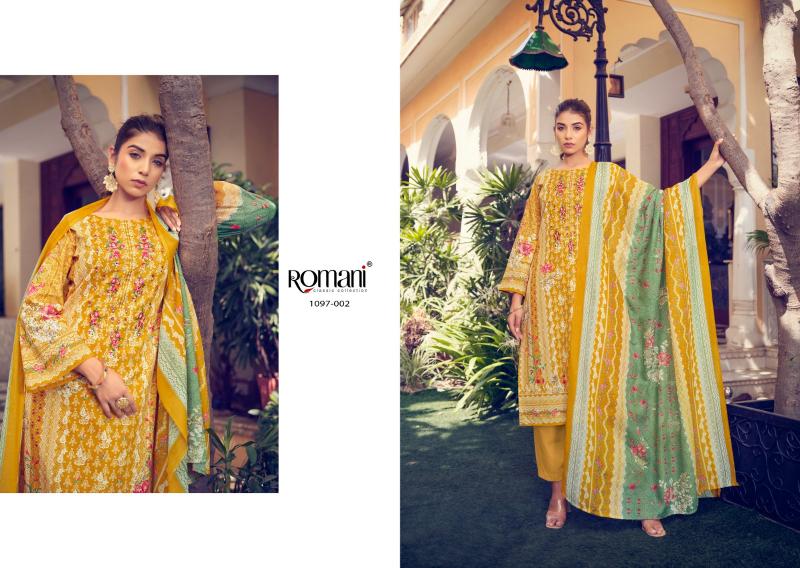 Romani Aarzu Vol 14 Catalog wholesale dress material distributors in mumbai