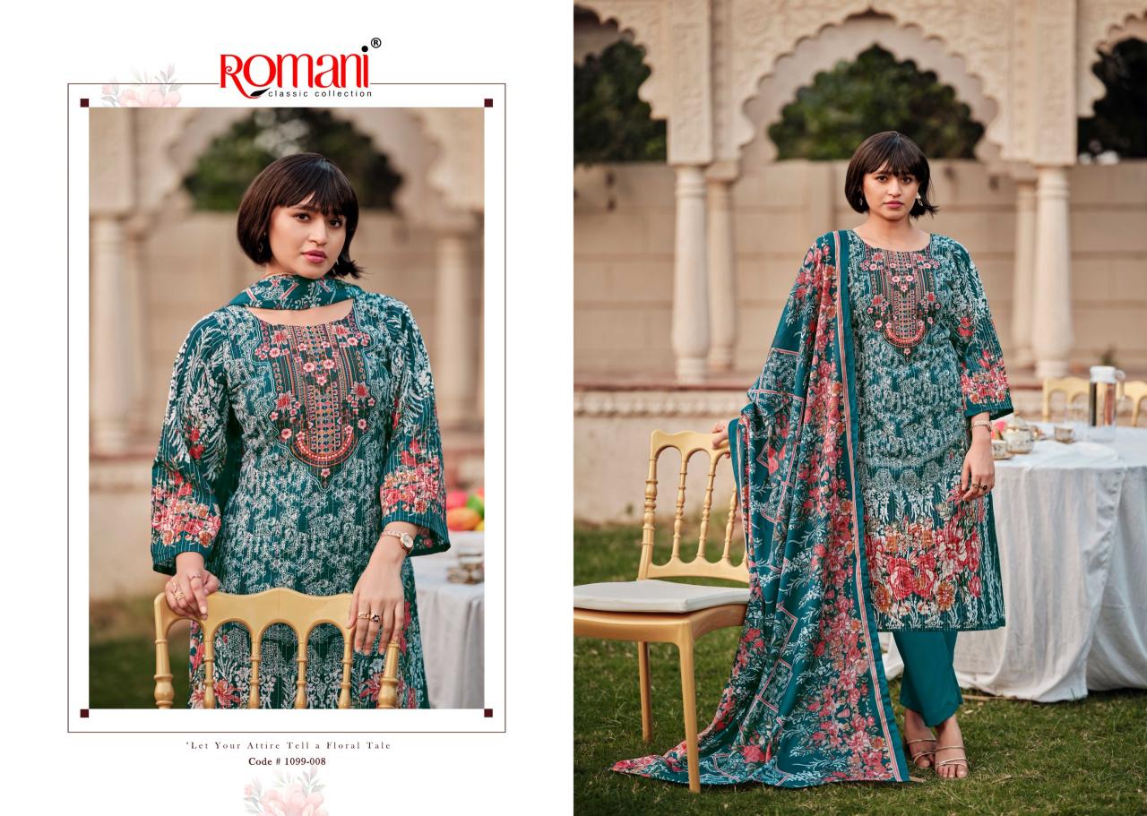 Romani Saniya catalog top wholesale dress materials in coimbatore
