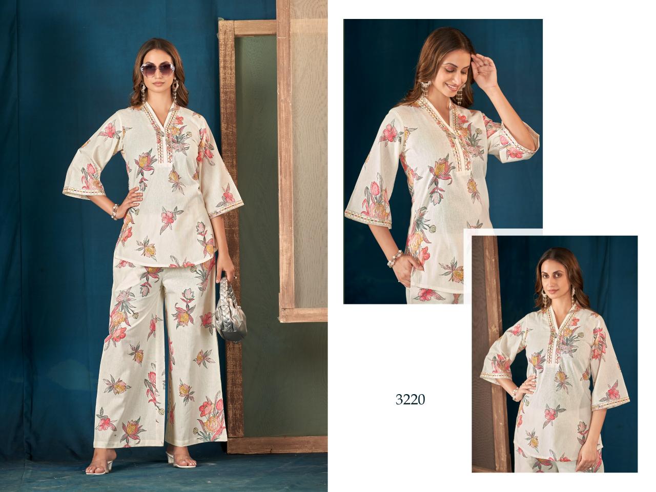 Sabella 3220 & 3221 catalog cotton coord set  