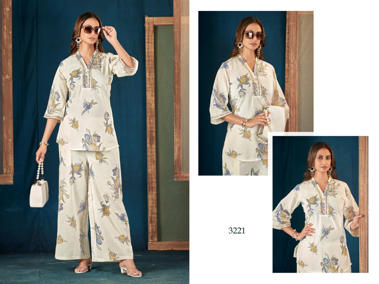Sabella 3220 & 3221 catalog cotton coord set  