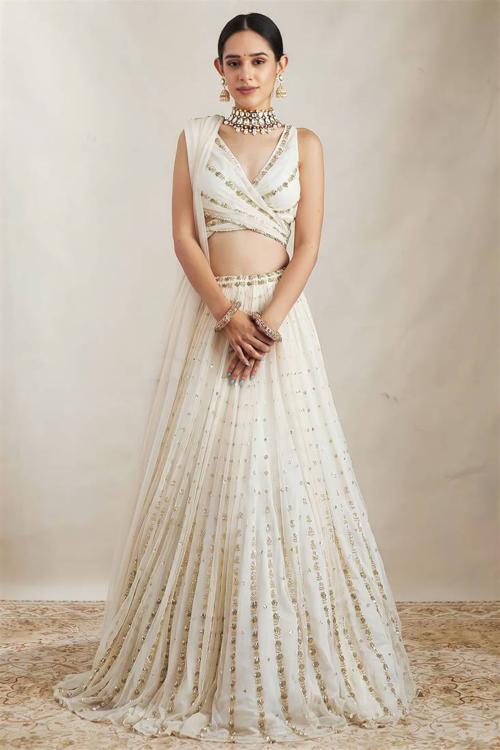 Sabella Jf 387 401 catalog Designer Georgette lehenga choli wholesaler in ahmedabad