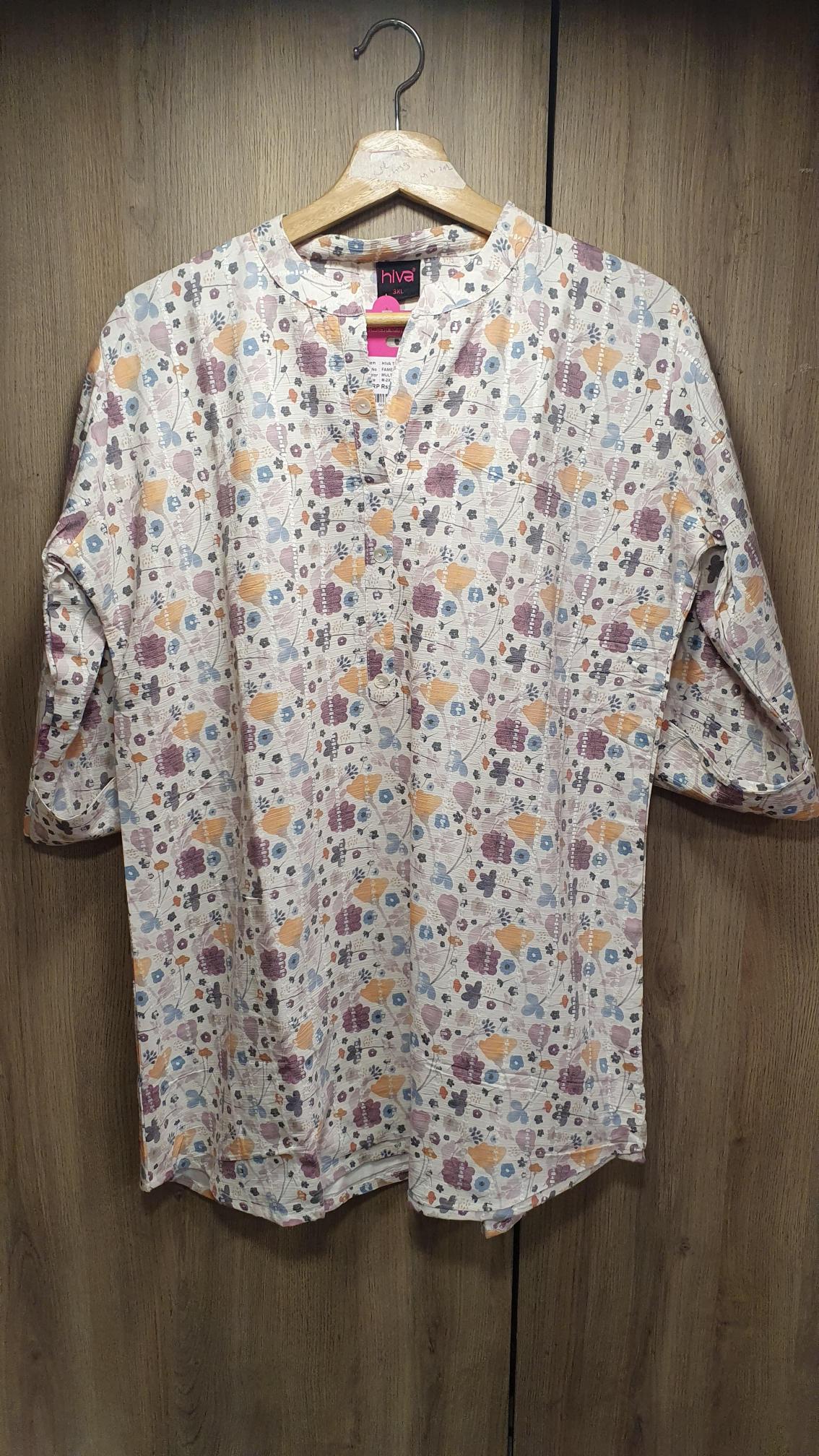 Sabella printed western top wholesaler