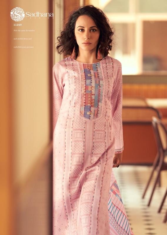 Sadhana Fashion Gulfidan catalog cotton salwar suit wholesale