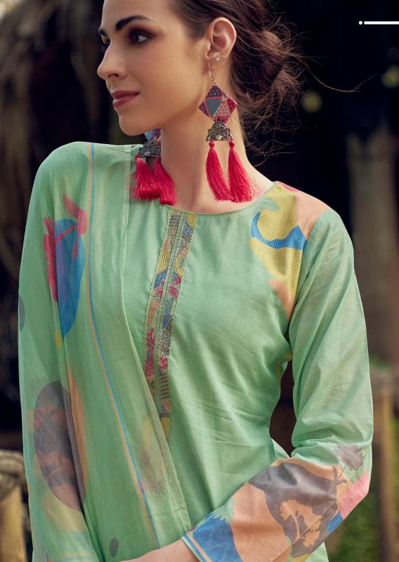 Sadhana Fashion Nasrin Catalog salwar kameez materials wholesale bangalore