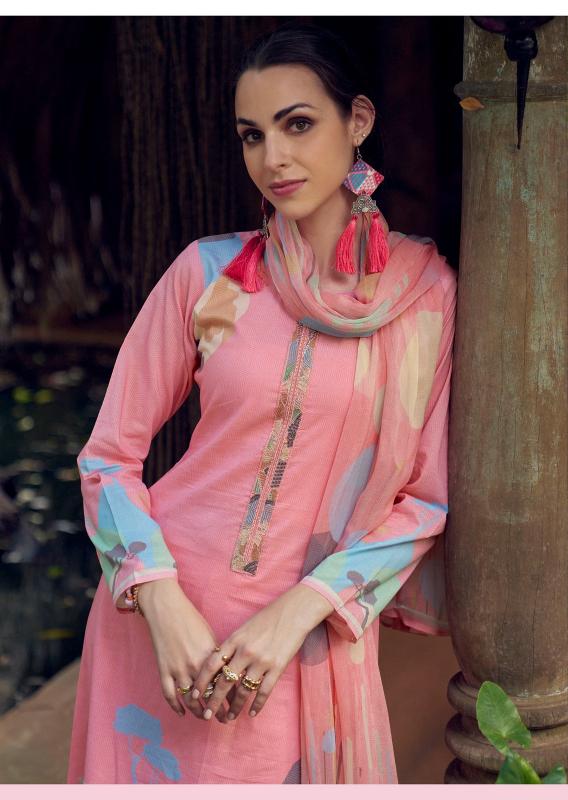 Sadhana Fashion Nasrin Catalog salwar kameez materials wholesale bangalore