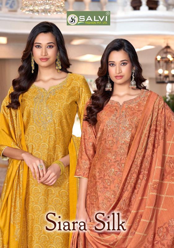 Salvi Siara Silk catalog indian salwar kameez wholesale price