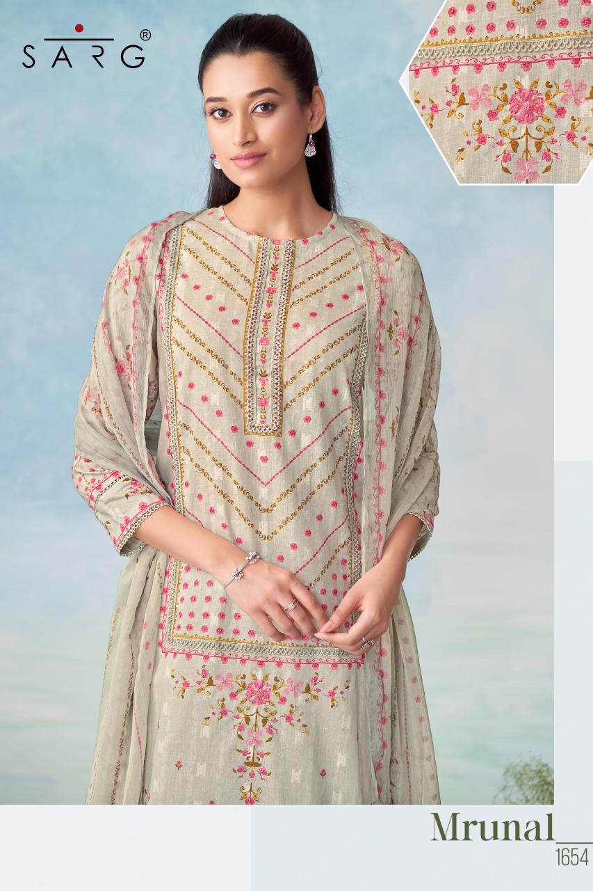 Sarg Mrunal catalog wholesale salwar kameez pakistan