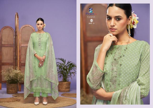 Sargam Tanvi catalog wholesale dress materials in chennai