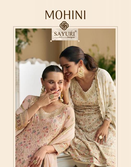 Sayuri Mohini Catalog Georgette Designer Salwar Kameez