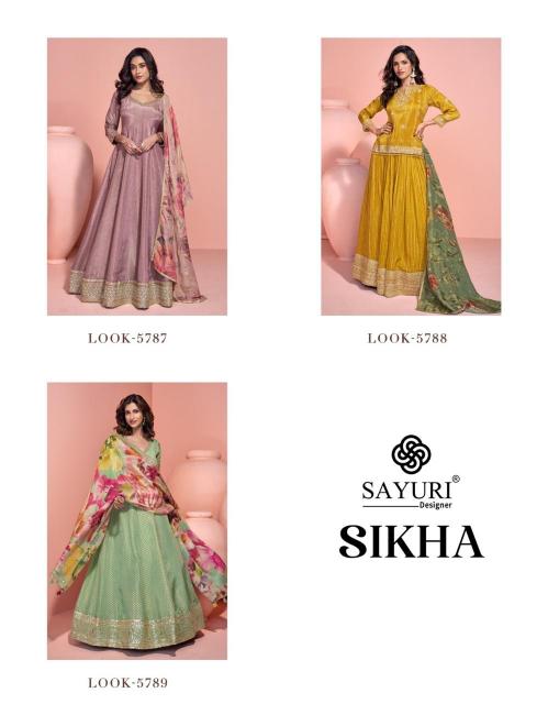 Sayuri Sikha catalog designer anarkali kurti for women