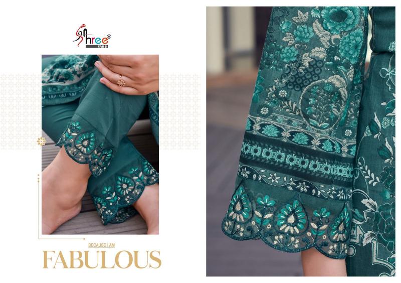 Shree Fabs Khadiza Premium Lawn Collection catalog pakistani suits importers in india