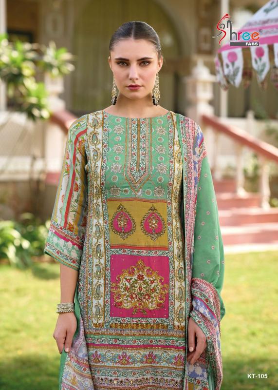 Shree Fabs KT 105 Catalog buy pakistani suits from pakistan