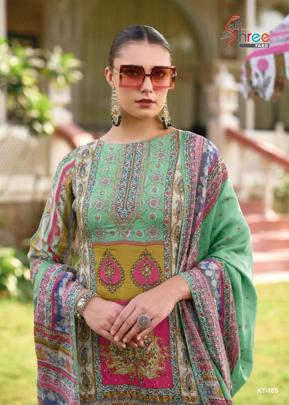 Shree Fabs KT 105 Catalog buy pakistani suits from pakistan