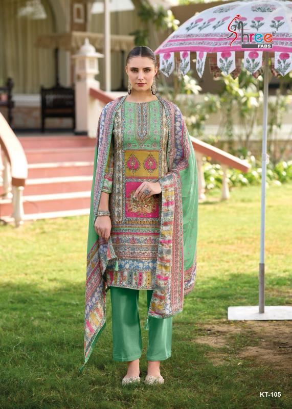 Shree Fabs KT 105 Catalog buy pakistani suits from pakistan