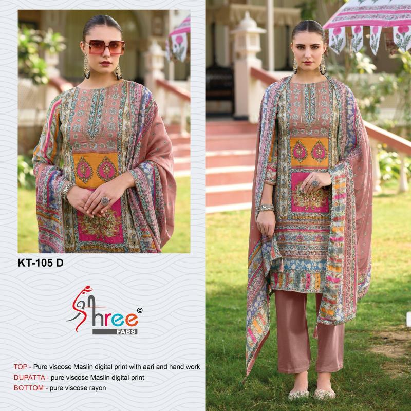 Shree Fabs KT 105 Catalog buy pakistani suits from pakistan