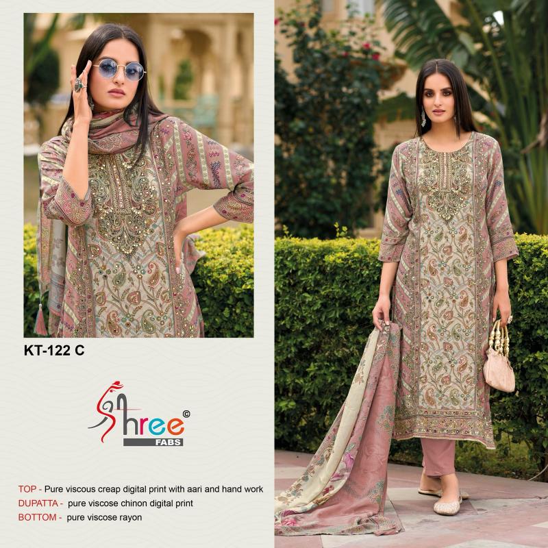 Shree Fabs kt 122 catalog designer suits online pakistani