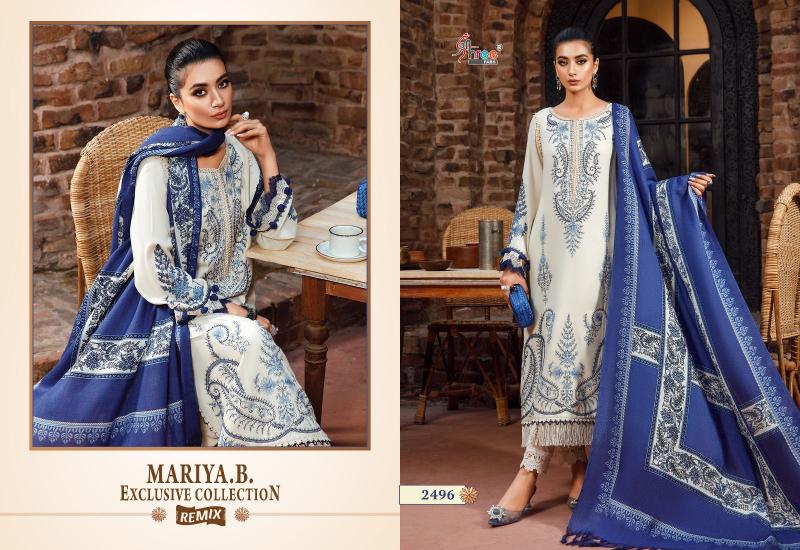 Shree Fabs Maria B Exclusive Collection Remix catalog designer pakistani suit piece
