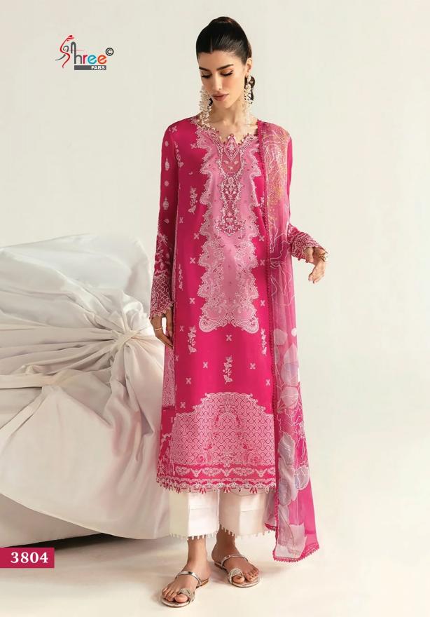 Shree Fabs Qalamkar Premiun Collection 2025 catalog Chiffon Dupatta wholesale pakistani suits online