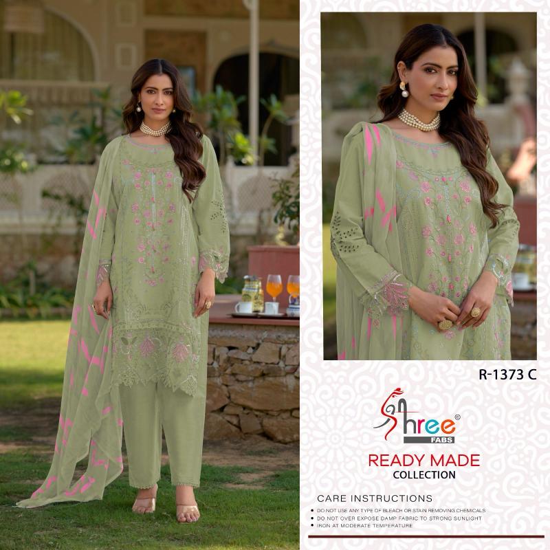 Shree Fabs R 1373 catalog Cambric Cotton Ready Made top pakistani suit designers