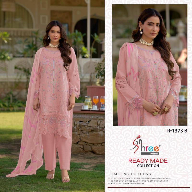 Shree Fabs R 1373 catalog Cambric Cotton Ready Made top pakistani suit designers