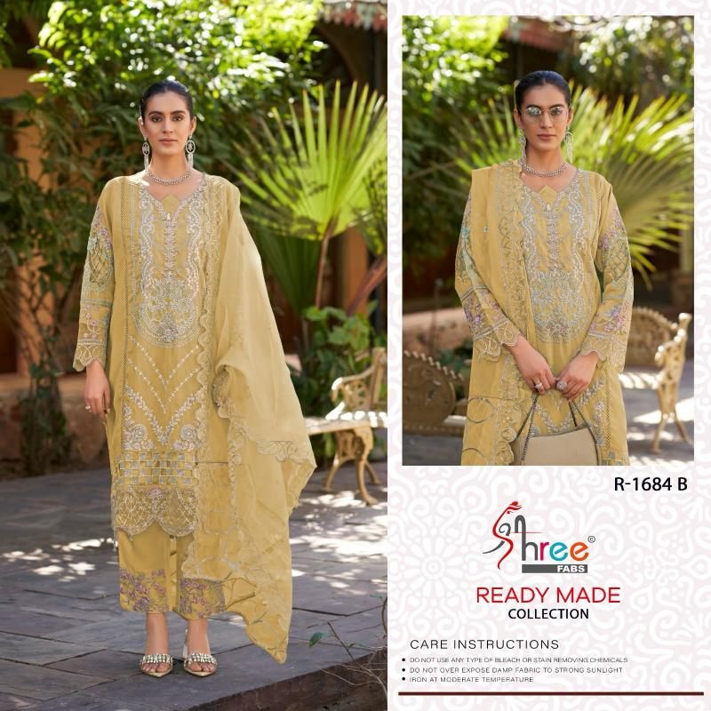 Shree Fabs R 1684 catalog importer of pakistani suits in delhi