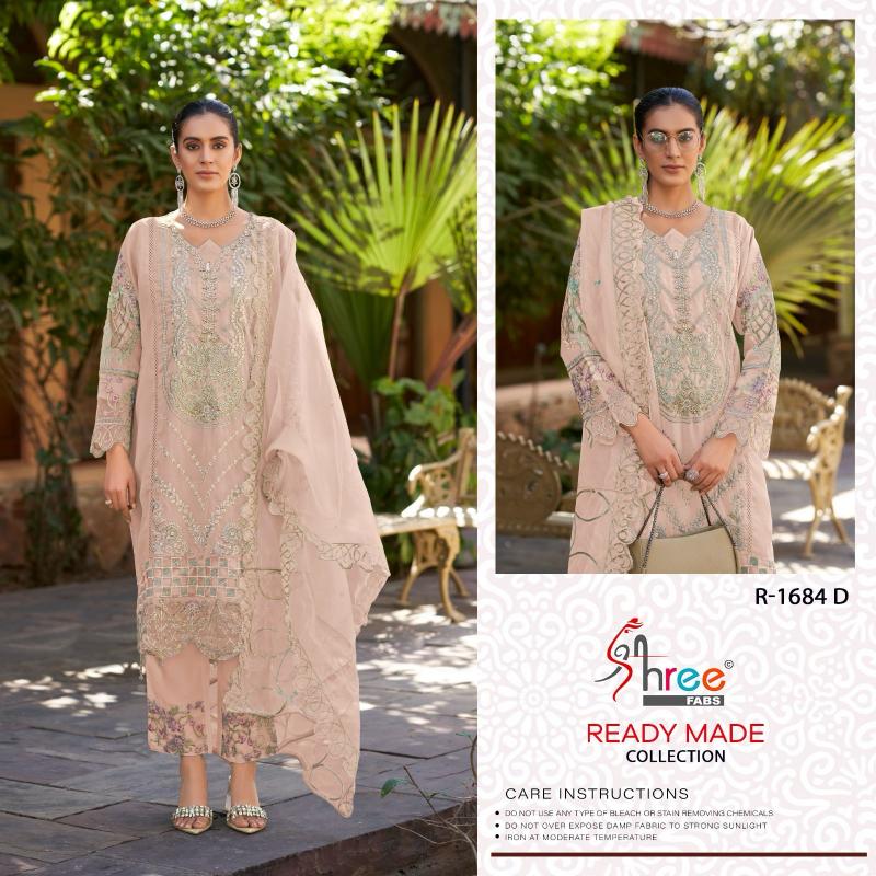 Shree Fabs R 1684 catalog importer of pakistani suits in delhi