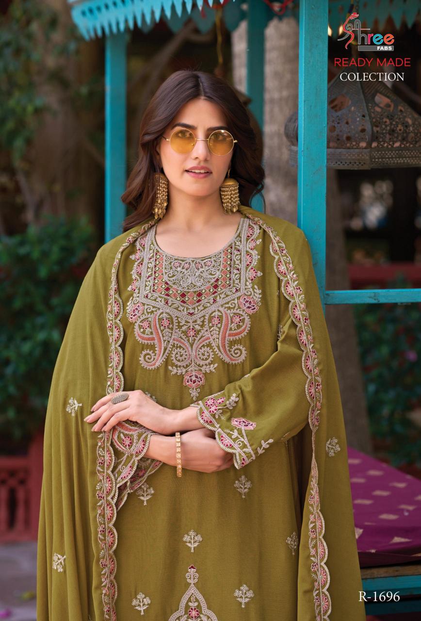 Shree Fabs R 1696 Catalog pakistani plazo suits latest