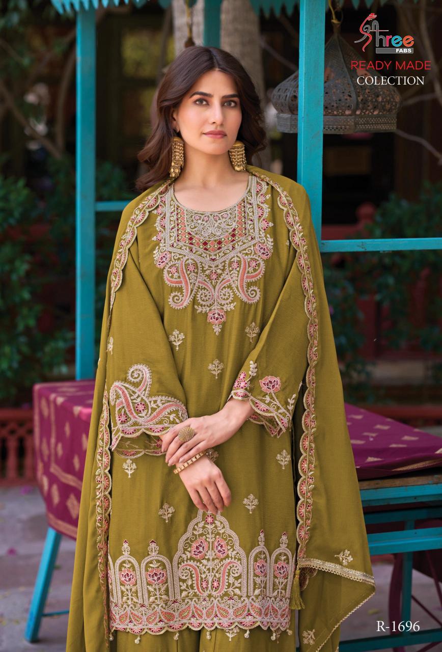 Shree Fabs R 1696 Catalog pakistani plazo suits latest