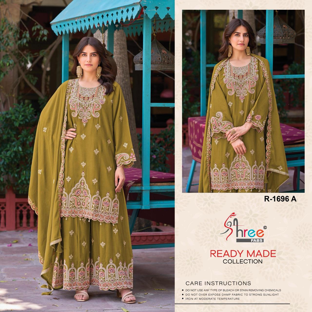 Shree Fabs R 1696 Catalog pakistani plazo suits latest
