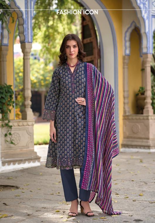 Shree Fabs Sada Bahar catalog Cotton Dupatta pakistani designer suits in delhi