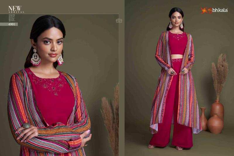 Shubhkala Flory Vol 34 Catalog indo western dress wholesaler