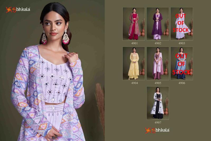 Shubhkala Flory Vol 34 Catalog indo western dress wholesaler