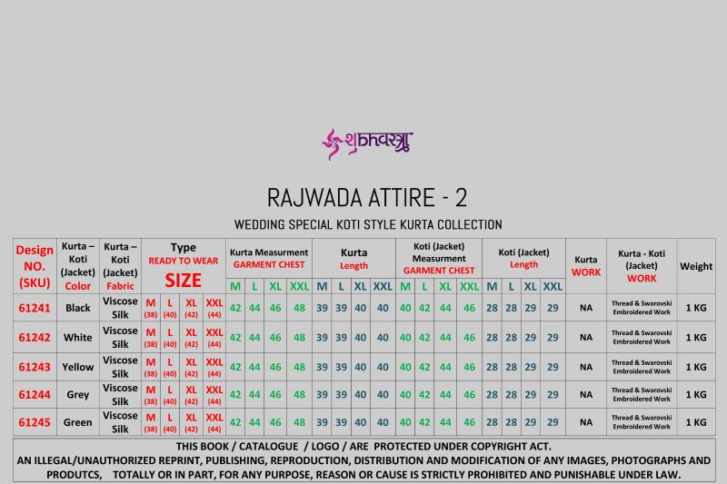 Shubhvastra Rajwada Attire 2 Vol 2 catalog selling india kurtis in foreign countries
