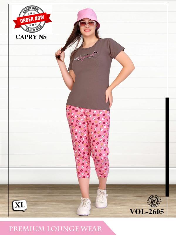 Summer Special CAPRI VOL.DN 2605 catalog Print Night dress
