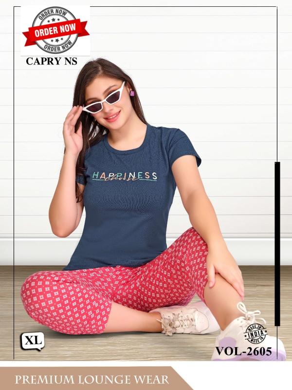 Summer Special CAPRI VOL.DN 2605 catalog Print Night dress