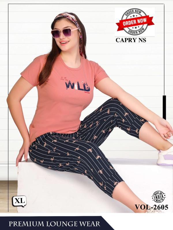 Summer Special CAPRI VOL.DN 2605 catalog Print Night dress