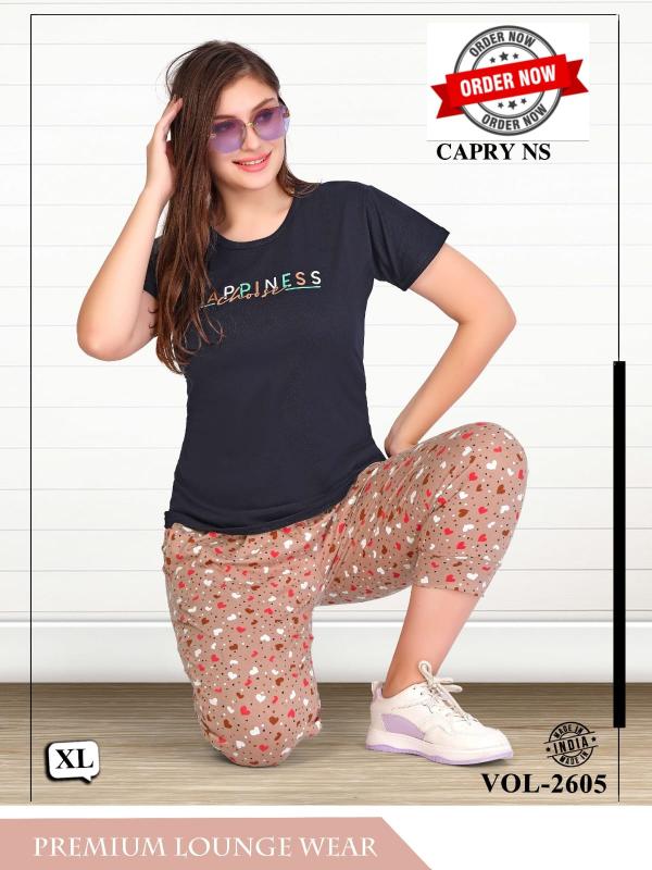 Summer Special CAPRI VOL.DN 2605 catalog Print Night dress