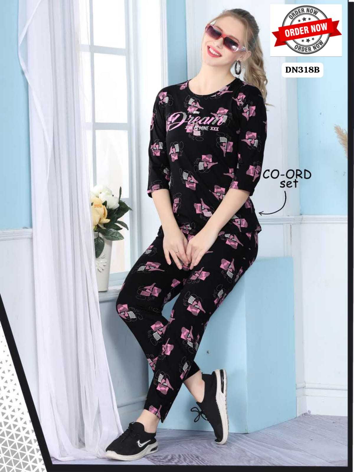 Summer Special CO ORD SET VOL.DN 318 B Catalog ladies night dress wholesale market