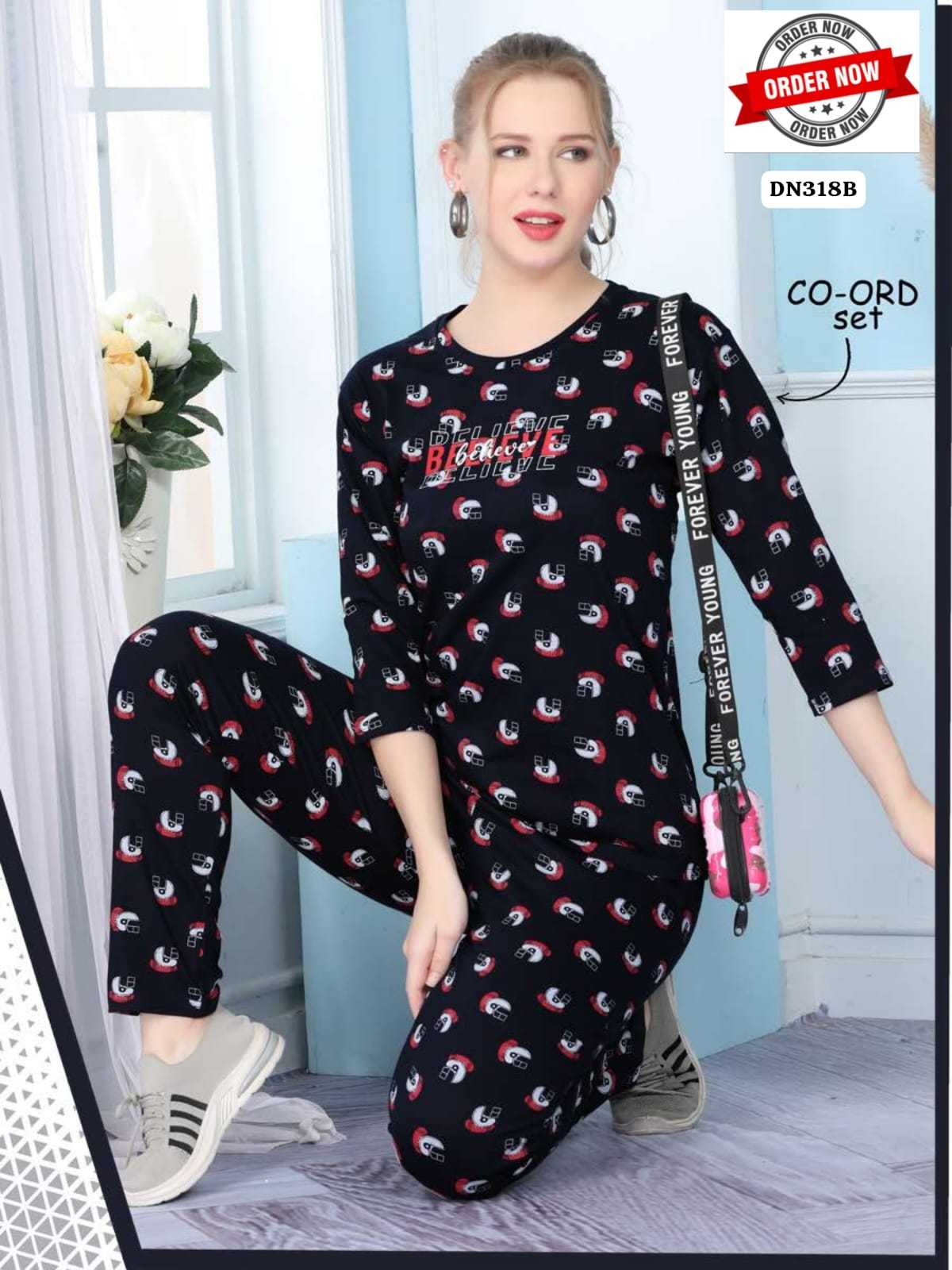 Summer Special CO ORD SET VOL.DN 318 B Catalog ladies night dress wholesale market