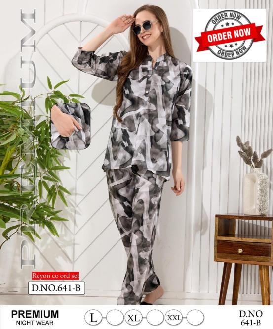 Summer Special CO-ORD SET VOL.JC 641 Catalog nighty coord Set