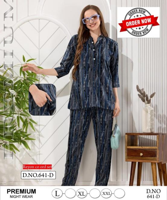Summer Special CO-ORD SET VOL.JC 641 Catalog nighty coord Set