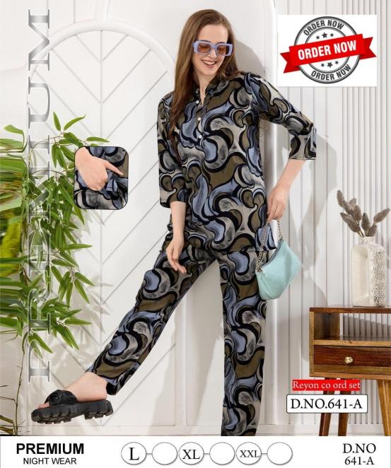 Summer Special CO-ORD SET VOL.JC 641 Catalog nighty coord Set