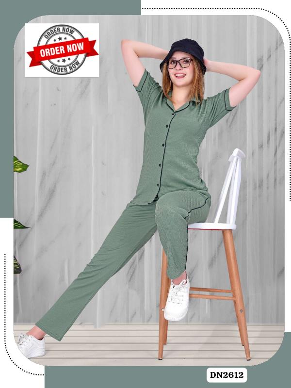 Summer Special COLLAR VOL.DN 2612 Catalog nightwear set for ladies