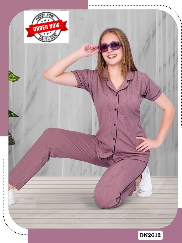 Summer Special COLLAR VOL.DN 2612 Catalog nightwear set for ladies