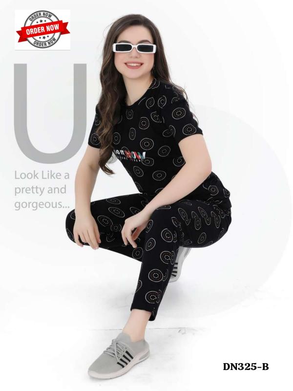 Summer Special VOL.#DN 325 B catalog summer night dress for ladies