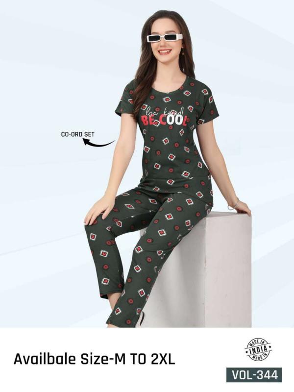 Summer Special VOL.#DN 344 Catalog night dress for womens